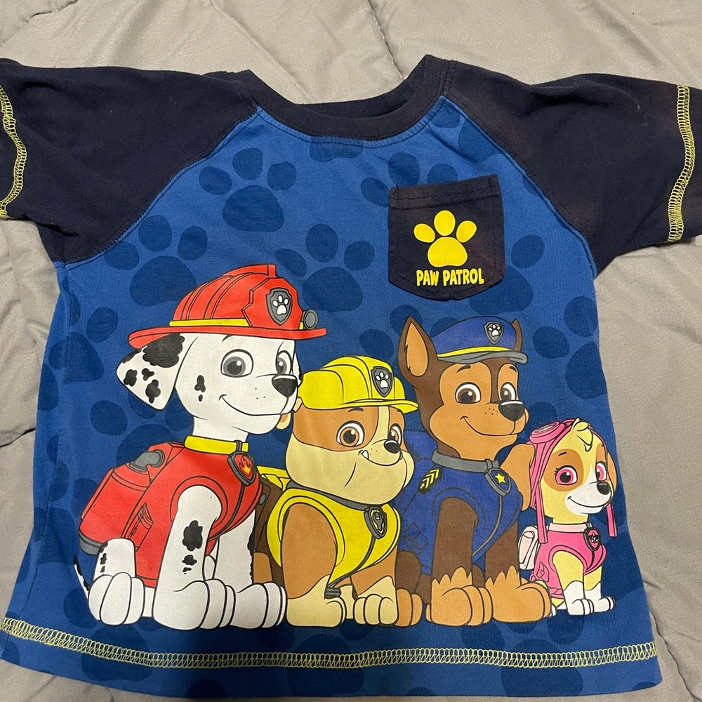 Boys Paw Patrol Short sleeve T- shirt